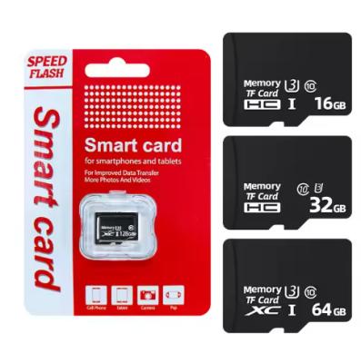 China Capacidade Real Classe 10 Velocidade Cartão de Memória TF 64GB / 32G / 128G / 512G Compatível com telefones celulares e DVRs à venda