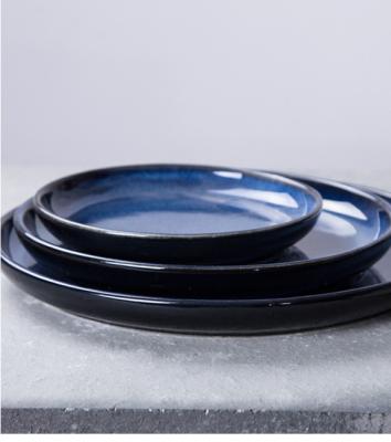 China Sustainable Hot Sale Hotel Home Restaurant Daily Used Porcelain Serving Plate Dinner Steak Buffet Dishes for sale