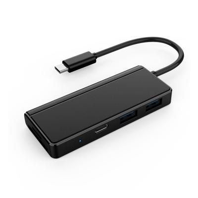 China Multifunctional Type C Hub SD Card Reader Writer Docking Station Laptop Usb Hub MYC610-C for sale