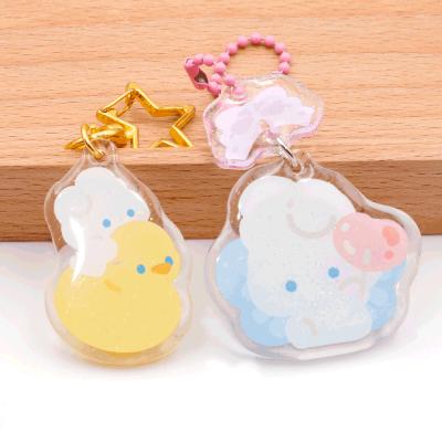 China Charm Plastic Anime Acrylic Custom Acrylic Key Chain Custom Acrylic Key Chain for sale