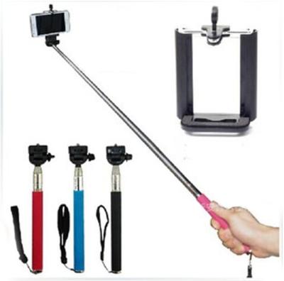 China Handheld Camera Selfie Stick Monopod , Extendable Self Portrait Monopod Holder for sale
