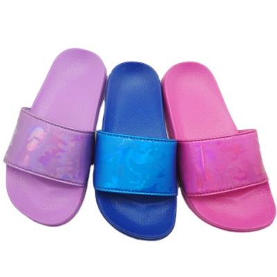 China 2021 Colorful outdoor EVA slippers children's flat outsole children's slippers for sale
