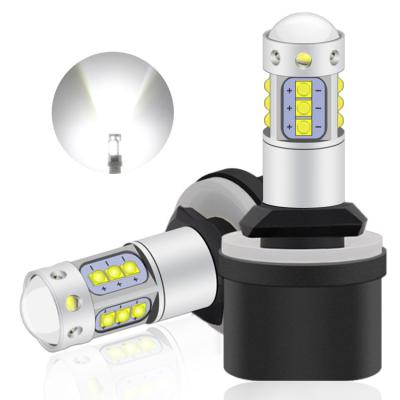 China 12 24 Volt Bright Led Fog Lights 880 881 Drive Lights H1 H3 Led Headlights Bulb H3 Fog Lamp Universal for sale