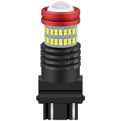 China T20 T25 1157 3157 7443 Bulbs Auto Turn Signal Light Led Canubs 3014 3030 Bau15s Tail Brake Reverse Lamp 18*50mm for sale