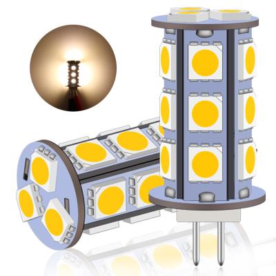 China 12/24v Cool White Warm White 5050 18smd G4 Led Bulb RV Camper Boat Marine Yacht Indoor Lights 20*41mm for sale