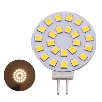 China G4 Led Lamp DC 10-30V White Amber Bulb 2700k Boat Marine Lampen G5.3 Base For Boat Light Or Car Light 30*41mm for sale