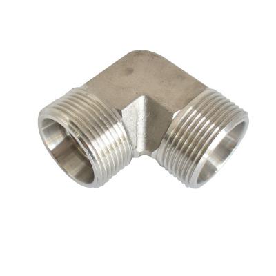 China 90 Degree Connector Bspt Male High Efficiency 1bt9 Bsp Hydraulic Elbow Taper 90 Degree Carbon Steel Hydraulic Fitting Adapters for sale