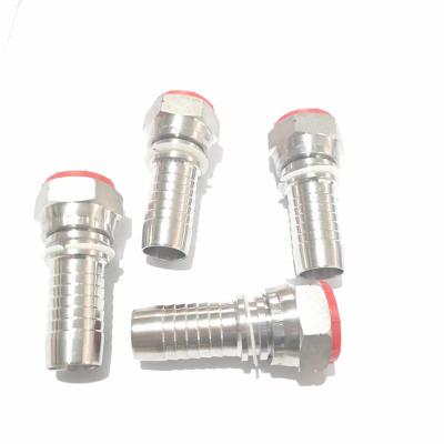 China High Efficiency Hose Adapter Hose Assembly High Pressure Rubber Hydraulic Hose End NPT Jic Sae Bsp Metric Reusable Hydraulic for sale