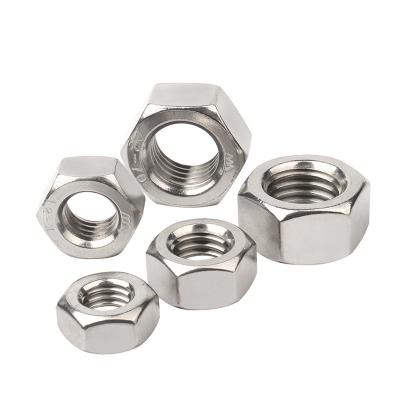 China Heavy Industry Factory Stainless Steel/Direct Carbon Steel Hex Nuts Din934 M2 M4 M6 M8 M10 M12 M16 M20m30 for sale