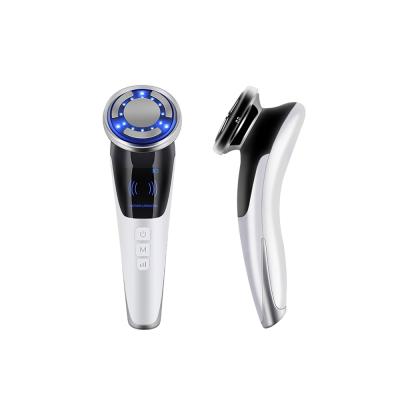 China Wrinkle Remover Red and Blue Led Lights Face Massager Skin Rejuvenation Radio Mesotherapy Anti Wrinkle Face Lift Machine for sale
