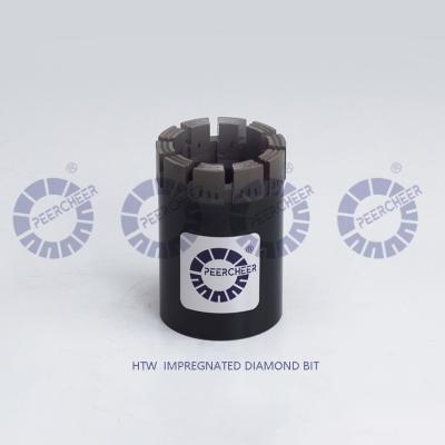 Chine Mur mince Diamond Impregnated Drill Bit Btw Ntw Htw Diamond Core Bit à vendre