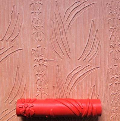 China Manufacturer SF8100-130 Popular Rubber Roller Pattern Roller Pattern Texture Texture Paint Roller for sale