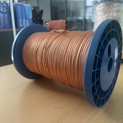 Chine 0.03 X 2000 fils torsadés à haute fréquence émaillés de cuivre Litz pour transformateur à vendre