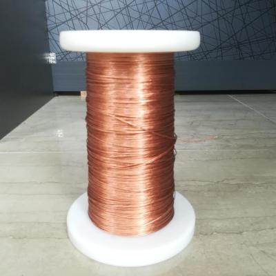 China Litz Twisted Wire Copper Wire High Frequency Enameled Copper , AWG 24 - 44 Stranded Insulated Solid 0.1-0.51mm for sale