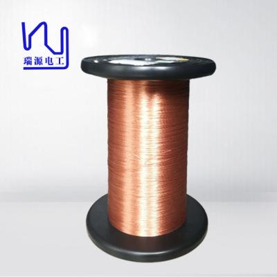 China 2UEW-F 0.1mmx 35 High Frequency Twisted Copper Litz Wire for sale