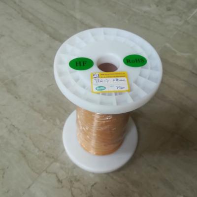 China OCC Silver Wire 0.254mm ETFE Insulated Silver Conductor For Audio for sale