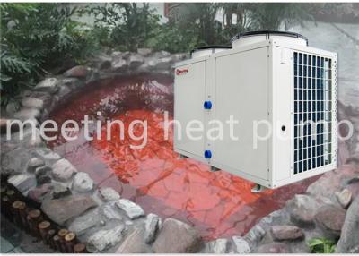 Cina RIUNIONE del refrigeratore industriale dell'acqua di raffreddamento dello stagno del refrigeratore di acqua di aria 26KW della pompa di calore economizzatrice d'energia efficiente di fonte in vendita