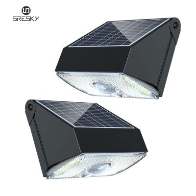 China Garden/Household/Fence Factory Price Good Quality 1000 Lumens Motion Sensor Security Solar Wall Lights Waterproof Garden Home Solar Light for sale
