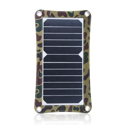 China Sunpower Portable Folding Solar Panels Bags 6w Fast Charging Support Folding Solar Panel For Outdoor Camping for sale