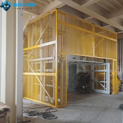 China 15 Tons Yellow Mobile Dock Ramp Warehouse Portable Truck Loading Ramp for sale