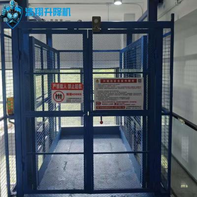 China 15 Tons Standard Blue Mobile Dock Ramp Warehouse Portable Truck Loading Ramp for sale