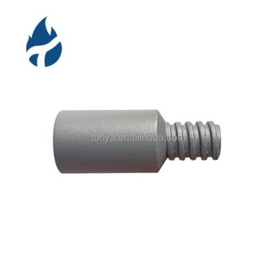 China Durable Extension Pole Tip Good Quality Replacement Metal Thread Adapter Broom Handle Tip Threaded for sale
