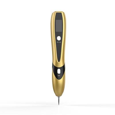 China Pigment Removal LCD 9 Speed Level Beauty Mole Spot Laser Galvanic Rechargeable Spot Plasa Pen Box USB Beauty Plasma Pen Gift Box for sale