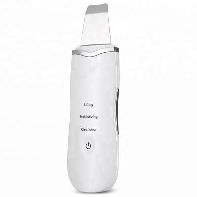 China IPX7 Grade USB Electrics Rechargeable Waterproof Ultrasonic Facial Skin Scrubber Face Scrubbers Deep CLEANING Exfoliators Deep Cleansing Machine for sale