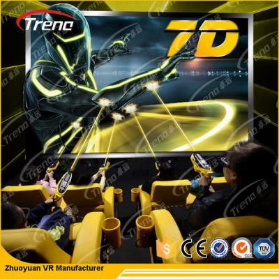 China Electric Video Game 7d Cinema Simulator With High Definition Movie for sale