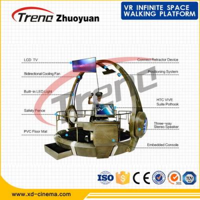 China Simulador da realidade virtual do parque de diversões 9D com plataforma de passeio virtual fina Hyper à venda