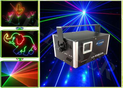 China Auto / Sound Active DMX Dancing Laser Stage Light , Laser Image Projector for sale