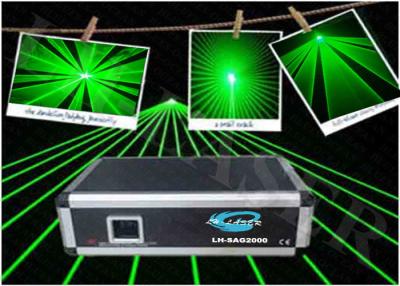 China 2W DMX512 Outdoor Christmas Sigle Green Laser For Trees / DJ for sale