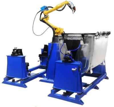 Cina Grande unità d'acciaio galvanizzata del robot per saldatura del recipiente dei rifiuti in vendita