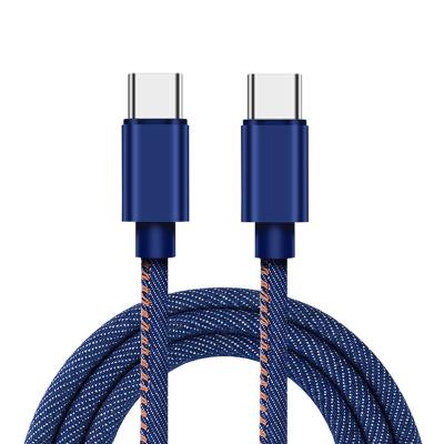 中国 1M 帯状シリーズ 2A 充電 USBC-C/C-C 20W 60W 充電とデータ転送ケーブル 販売のため