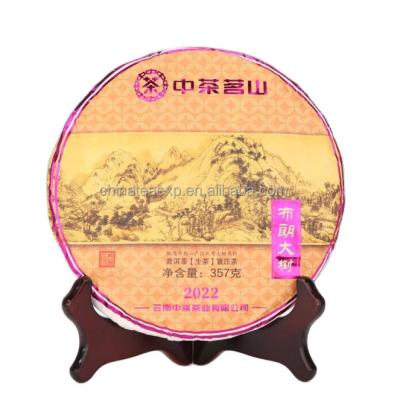 China Compressed Tea YN19 Famous Chinese wholesale factory negotiable Hot Sale high quality Puerh Tea 357g Bulang Big Tree Pu 'er Tea (raw tea) for sale