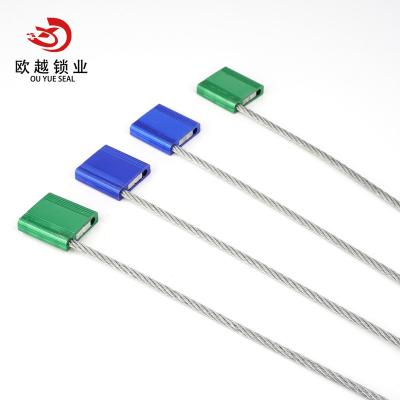 China OYCS106 Trucks C-Tpat Shipping Container Security Cable Seal Cable Seal For Logistics for sale