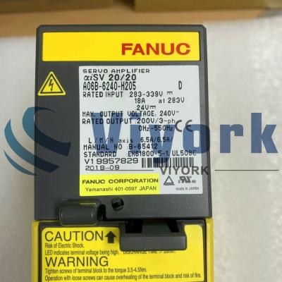 China Fanuc A06B-6117-H303 SERVO AMPLIFIER MODULE AISV-20/20/20 ALPHAI NEW à venda