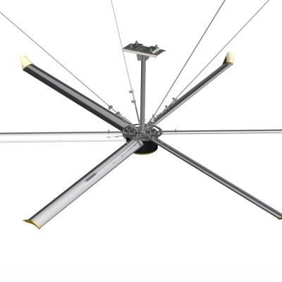 China Farm/Hotel/Commercial BH5.0 PMSM fan HVLS motor industrial ceiling fan HVLS High-volume low-speed Singapore HVLS fan ventilation for sale