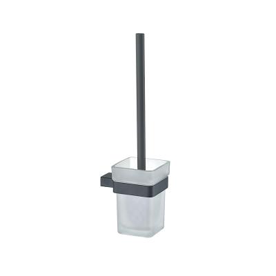 China Modern Bathroom Wall Mounted Stainless Steel Rust Resistance Cleaning Tools Toilet Brush Holder for sale