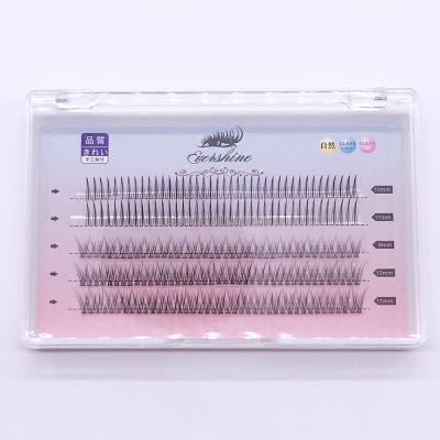 China Individual Lashes Russian Wholesale Volume Lashes 3D Eyelash Fans Pre Fanned Lashes False Eyelashes for sale