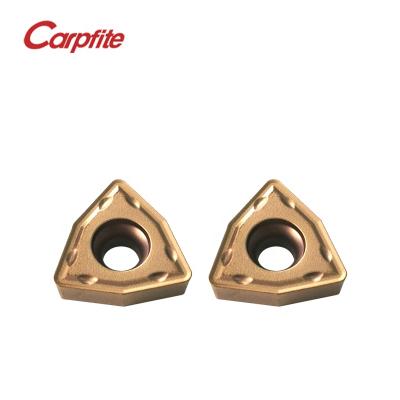 China WCMT080412 External Rotating Tool Carbide U Drilling Insert For High Speed Drills for sale