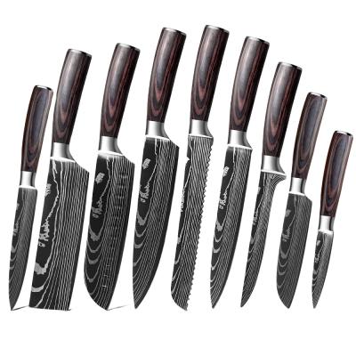 China Sustainable Professional Chef Knife 8 Inch Ultra Sharp Kitchen Chefs Cooking Knife for sale