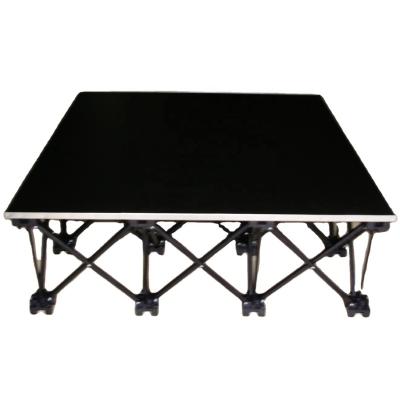 China Easy To Set Up And Remove Promotion Event Platform Cheap Easy Movable Portable Aluminum Folding Stage for sale