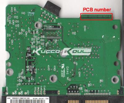 China Placa de circuito impresso da placa de lógica do PWB de WD HDD 2060-001252-000 para a recuperação da data do hdd do reparo do disco rígido de SATA de 3,5 polegadas à venda