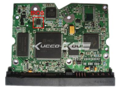 China Placa de circuito impresso da placa de lógica do PWB de WD HDD 2060-001172-002 para 3,5 a recuperação da data do hdd do reparo do disco rígido da polegada IDE/PATA à venda