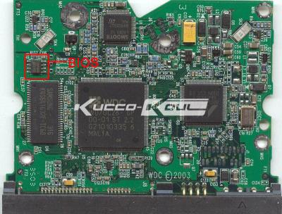 China Placa de circuito impresso da placa de lógica do PWB de WD HDD 2060-001213-004 para a recuperação da data do hdd do reparo do disco rígido de SATA de 3,5 polegadas à venda