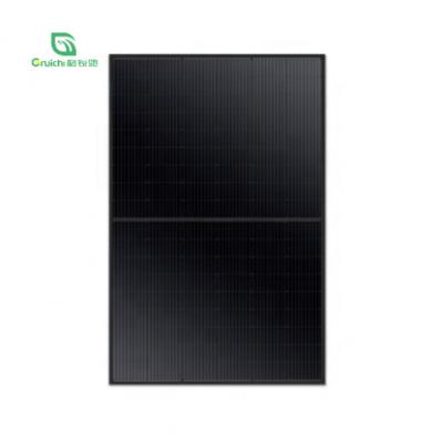 China Solar Power High Efficiency Custom OEM All Black Solar PV Panel for sale