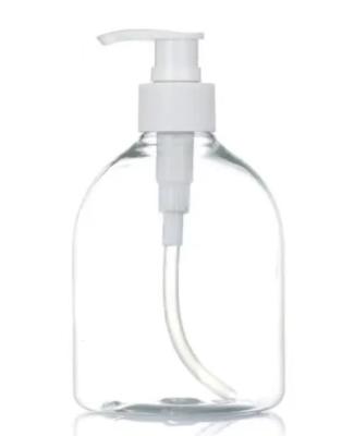China 500mlpet Hand Sanitizer Round Bottle Cosmetic High Quality Emulsion Pump for sale