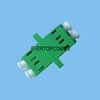 China LC/APC Duplex SC footprint fiber optic adapter for sale