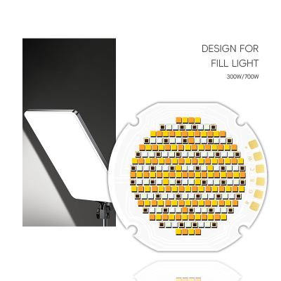 China Factory Price 5050 42-46V 300W+300W 700W+700W Five Color COB LED Chip High Power COB CRI95 LED COB Chip for Photography Lights for sale